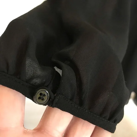 Forever 21 Contemporary Black Sheer Romper Size S - Picture 4 of 6